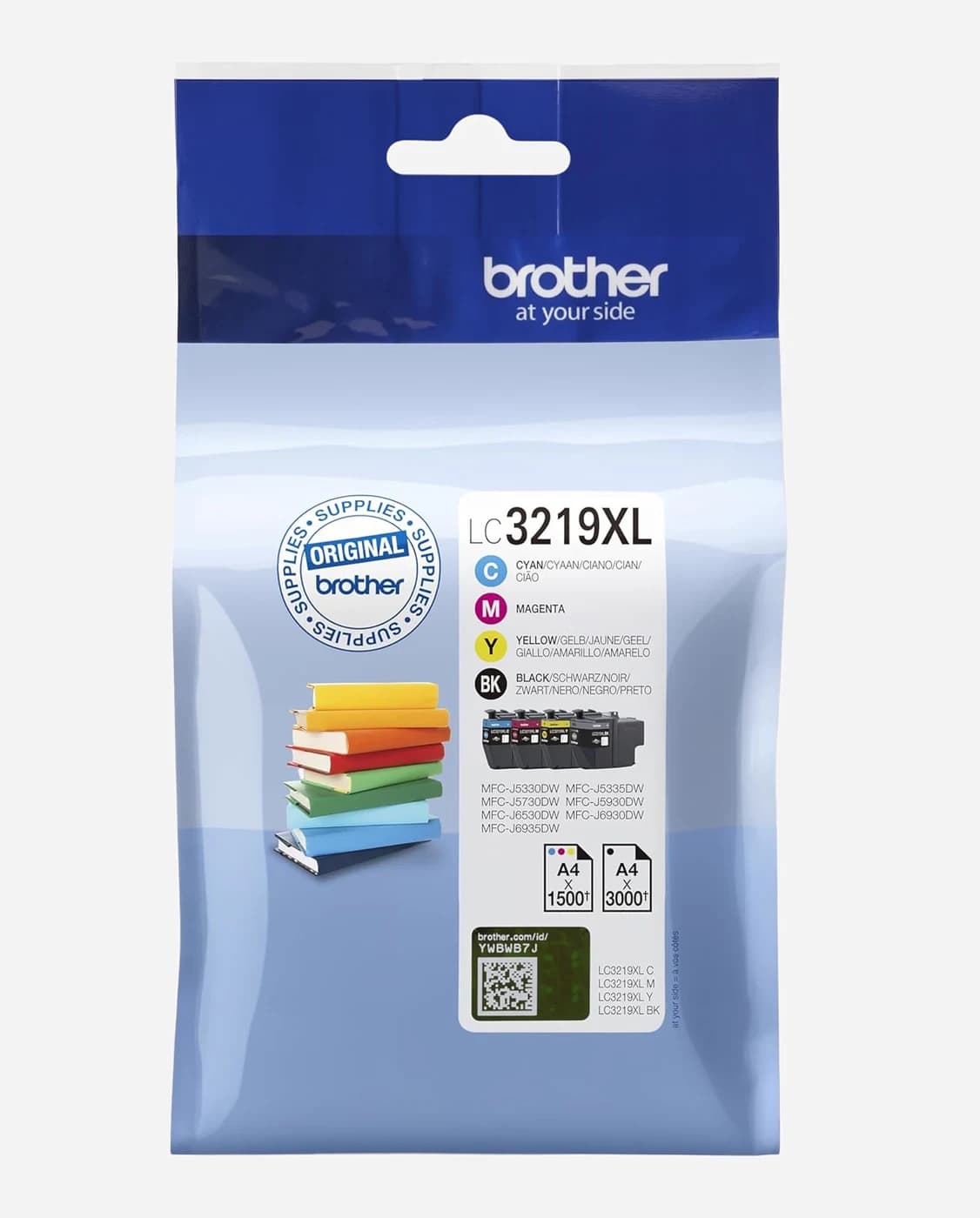 Brother Inkjet Cartridges, LC-3219XL, C/M/Y/BK