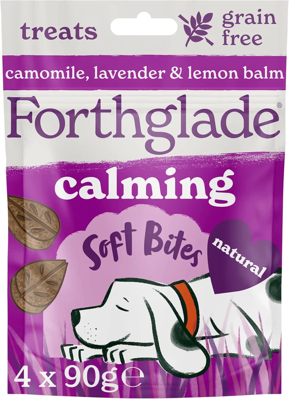 Forthglade Natural Soft Bite Dog Treats - Calming