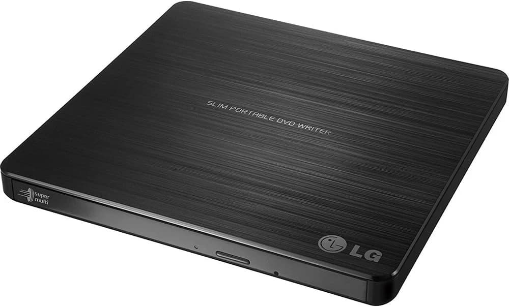 LG GP60NB50 Ultra Slim External DVD Drive - Black