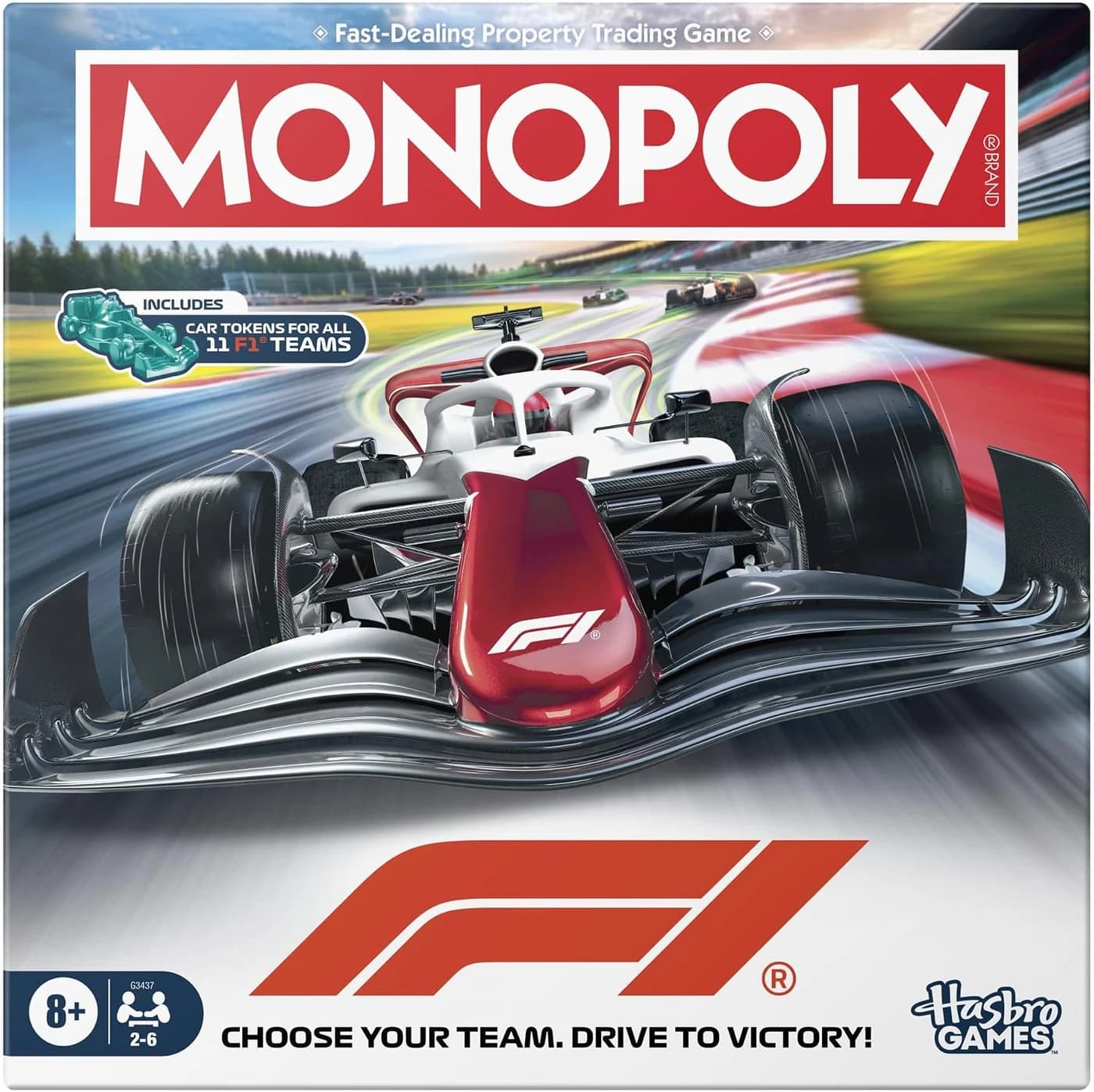 Monopoly F1 Edition Board Game